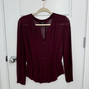 Aritzia Babaton silk blouse